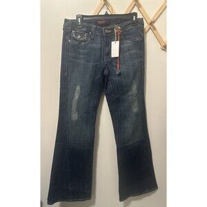 Vigoss 9/10 Dark Flare Y2K Style Jeans NWT Vintage